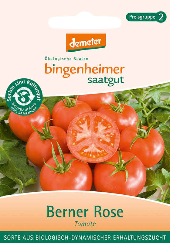 Bio Berner Rose Tomate Bingenheimer Saatgut