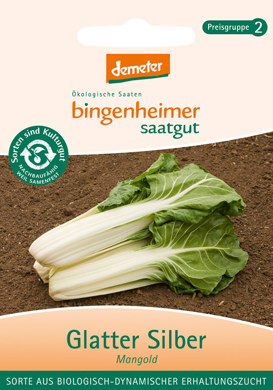 Bio Glatter Silber Mangold Bingenheimer Saatgut