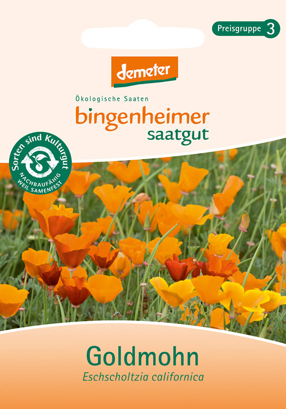 Bio Goldmohn Bingenheimer Saatgut