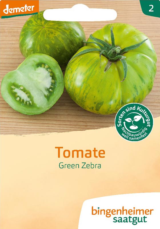 Tomate - Green Zebra