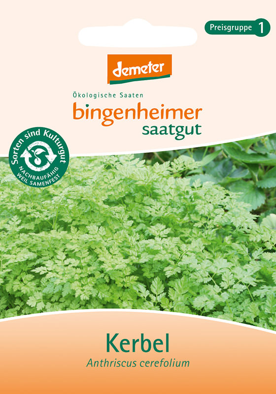 Bio-Saatgut \'Kerbel - Kräuter\'