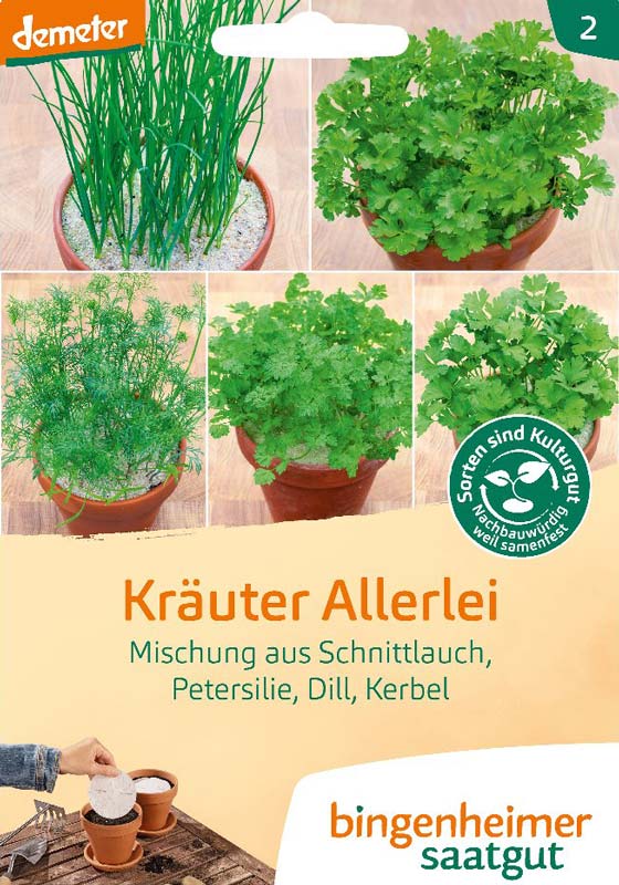 Kräuter-Allerlei Bio Bingenheimer Saatgut