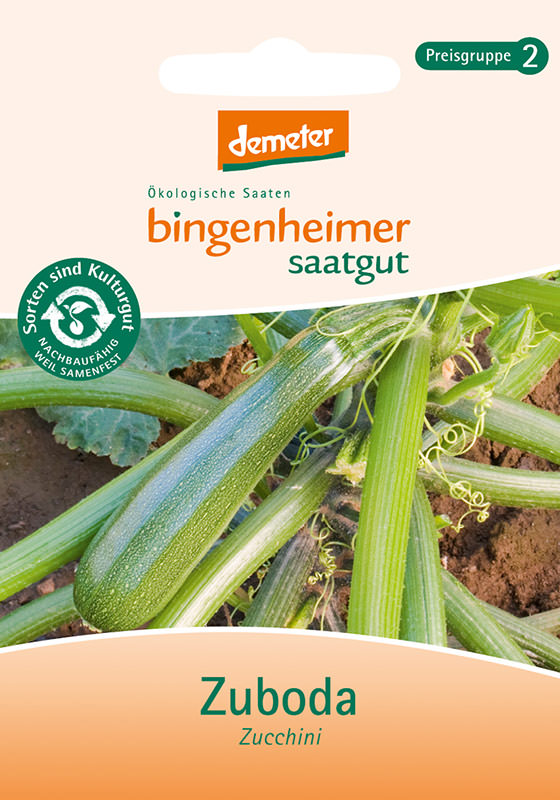 Bio Zuboda Zucchini Bingenheimer Saatgut