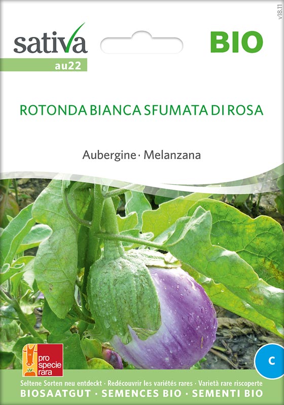 Bio Aaatgut Aubergine Melanzana