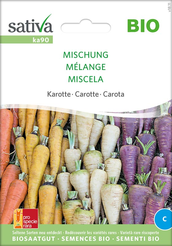 Bio Saatgut Karotte Mischung