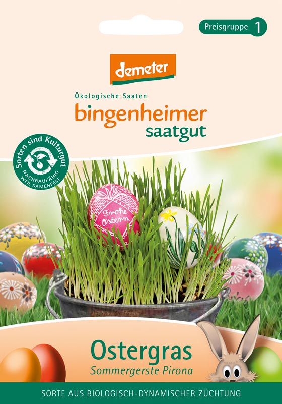 Ostergras Bingenheimer Saatgut