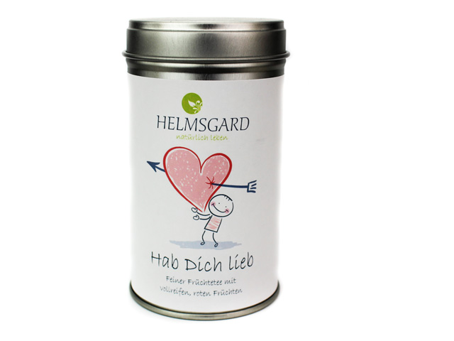 Teedose Bio-HAb dich Lieb Helmsgard